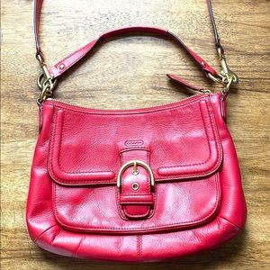 Coach Campbell-Red Leather